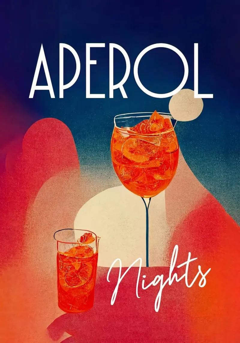 Aperol spritz alu-dibond by John C Labut