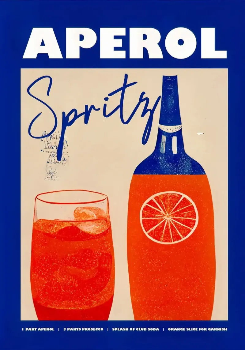 spritz aperitivo pellicola backlit da John C Labut