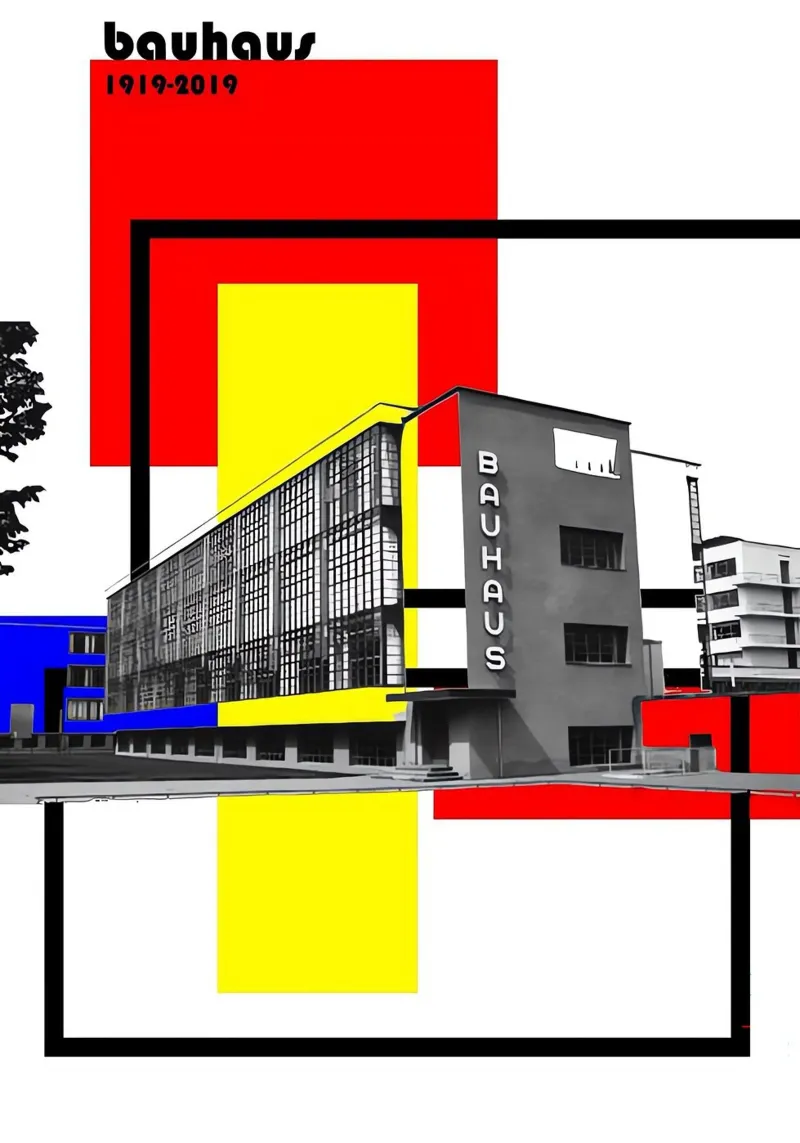 Bauhaus alu-dibond by Brooke