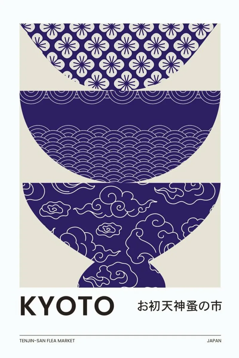 Kyoto canvas by Pure