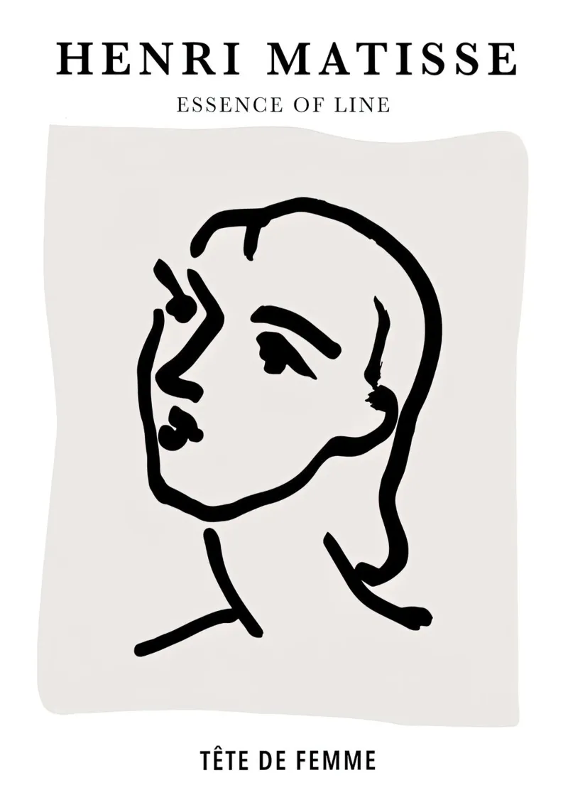 Matisse Tete De Femme poster da Jam Poster