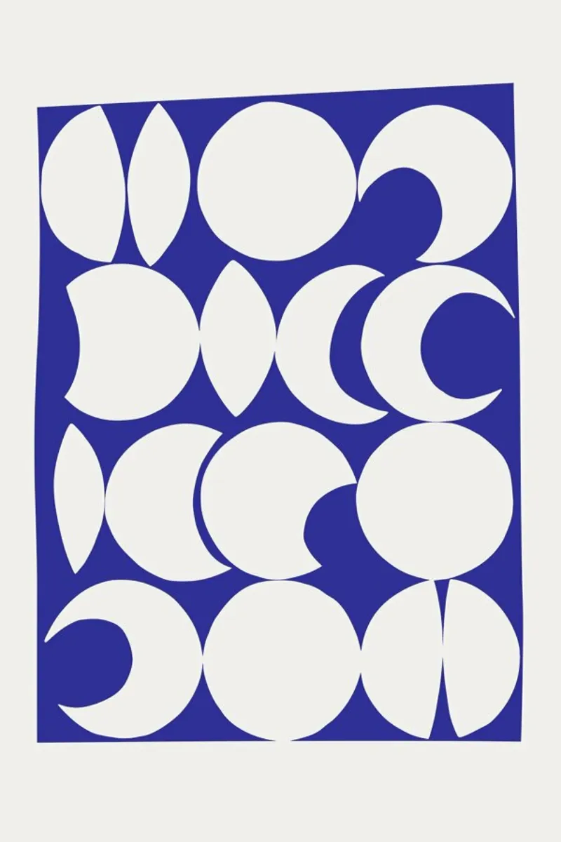 Retro Pattern 3 hahnemühle de Pure