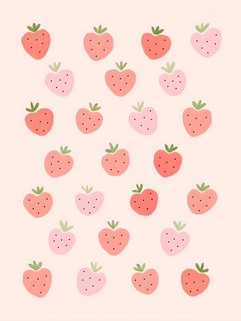 Strawberry Sweet Delights canvas by cafelab
