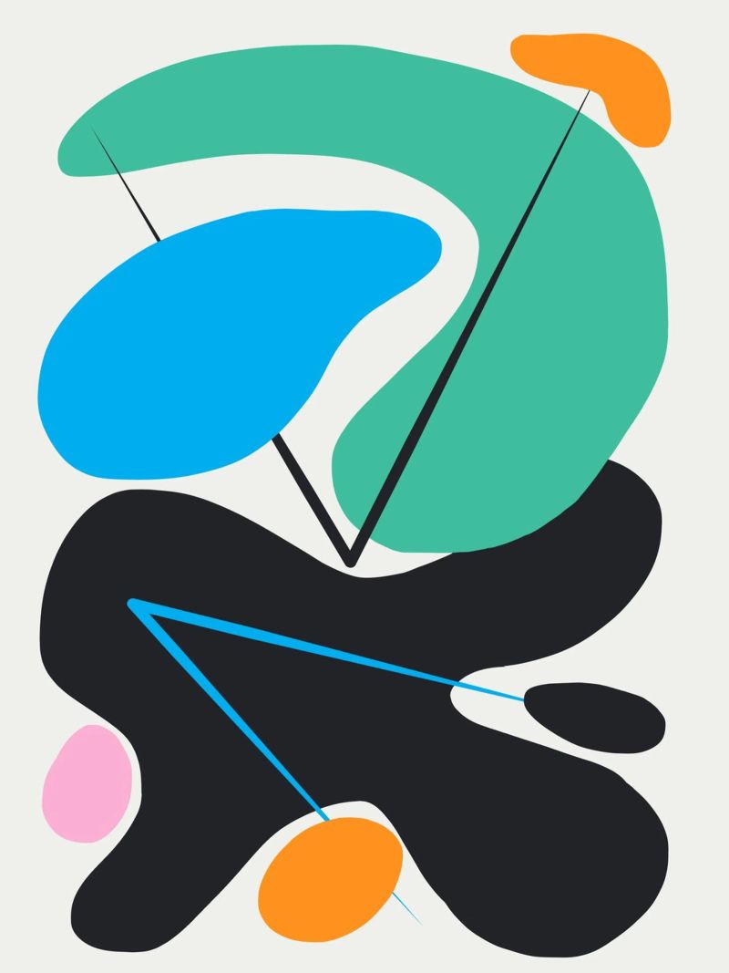 Forme curve poster da Little Dean