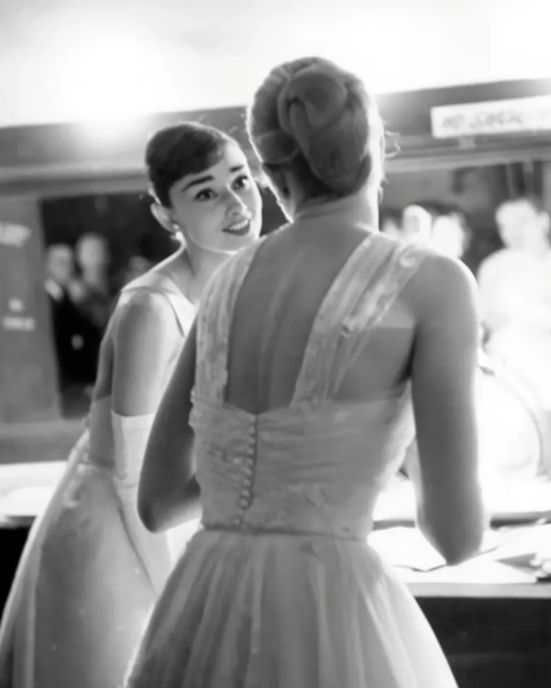 Audrey en maquillaje metacrilato de Lorraine Mooore