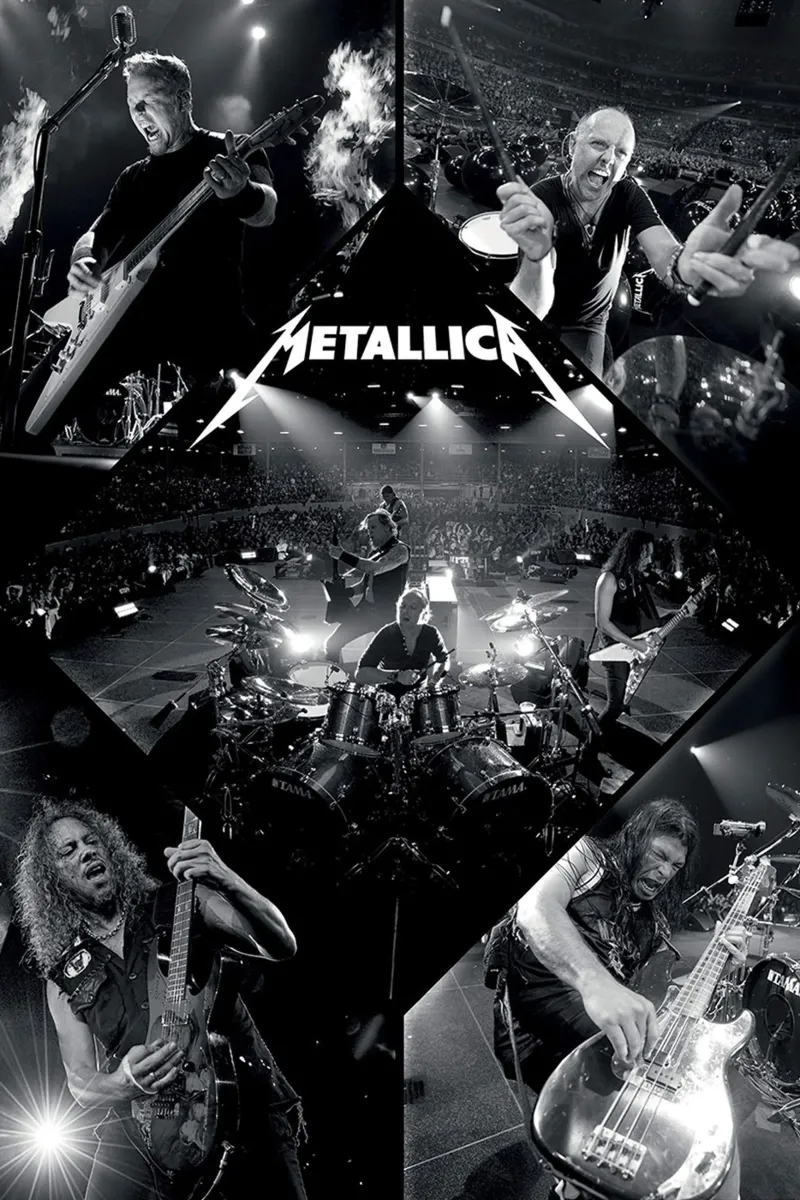 Metallica 1987 pellicola backlit da Jordan shop