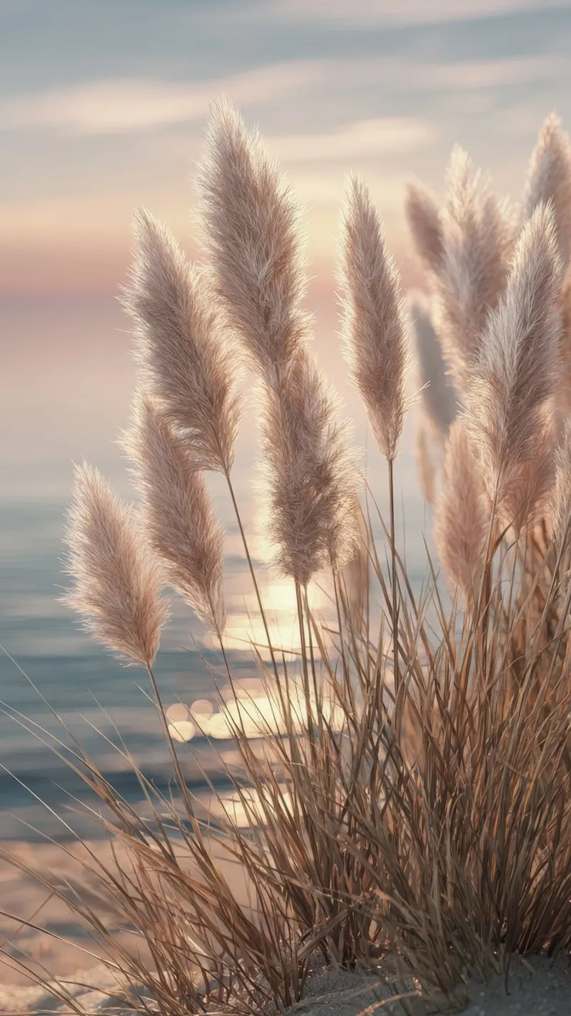 Evening greeting from the dune canvas with Floater frame by Melanie Viola