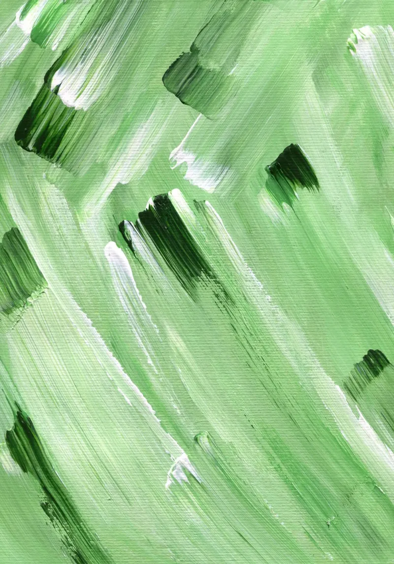 Surfaces 21 | Green Acrylic Abstract poster con telaio in legno da sabidussi