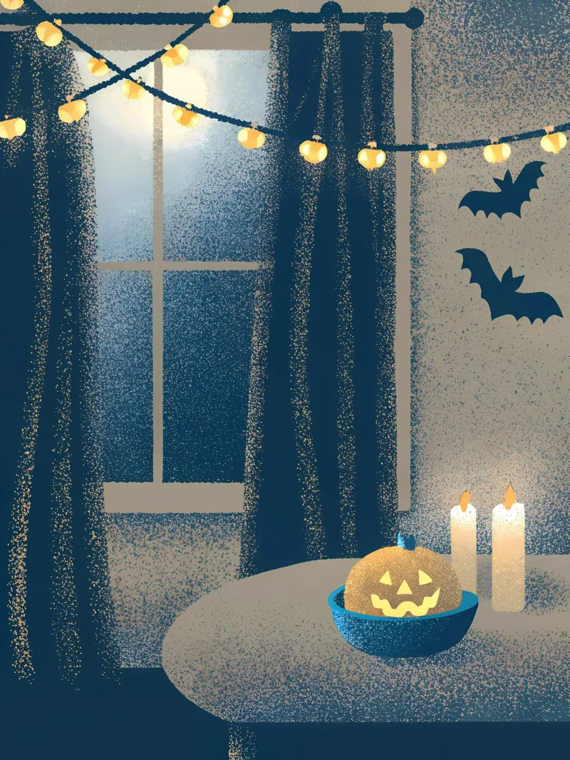 Hallowen tela con Cornice a cassetta da SOUL SHOP