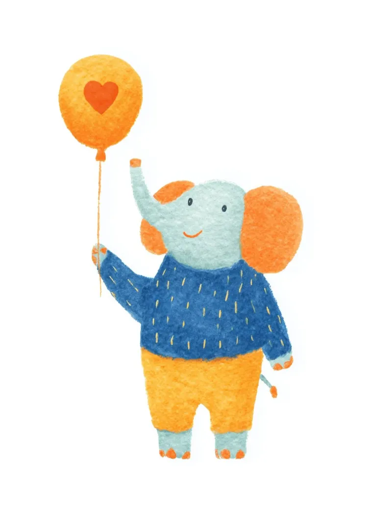 Message d'amour des éléphants hahnemühle de Carinaprint
