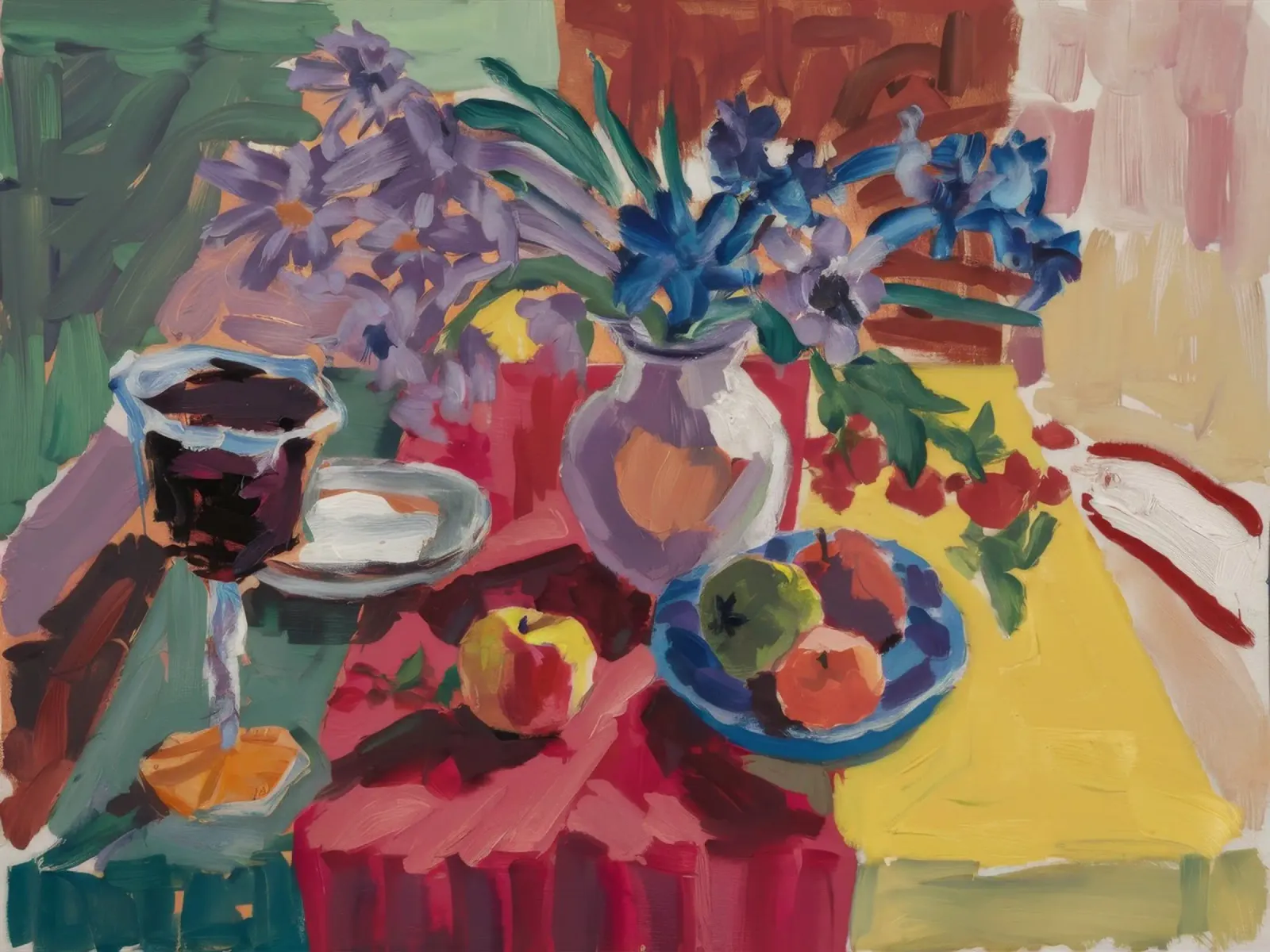 Ruby Teatime Splendor plexiglass da Radiance Landscape