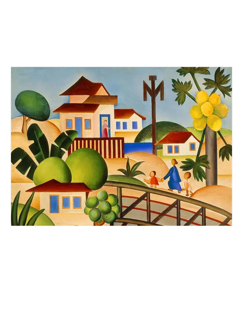 Tarsila do Amaral mamoeiro pellicola backlit da ART BEST