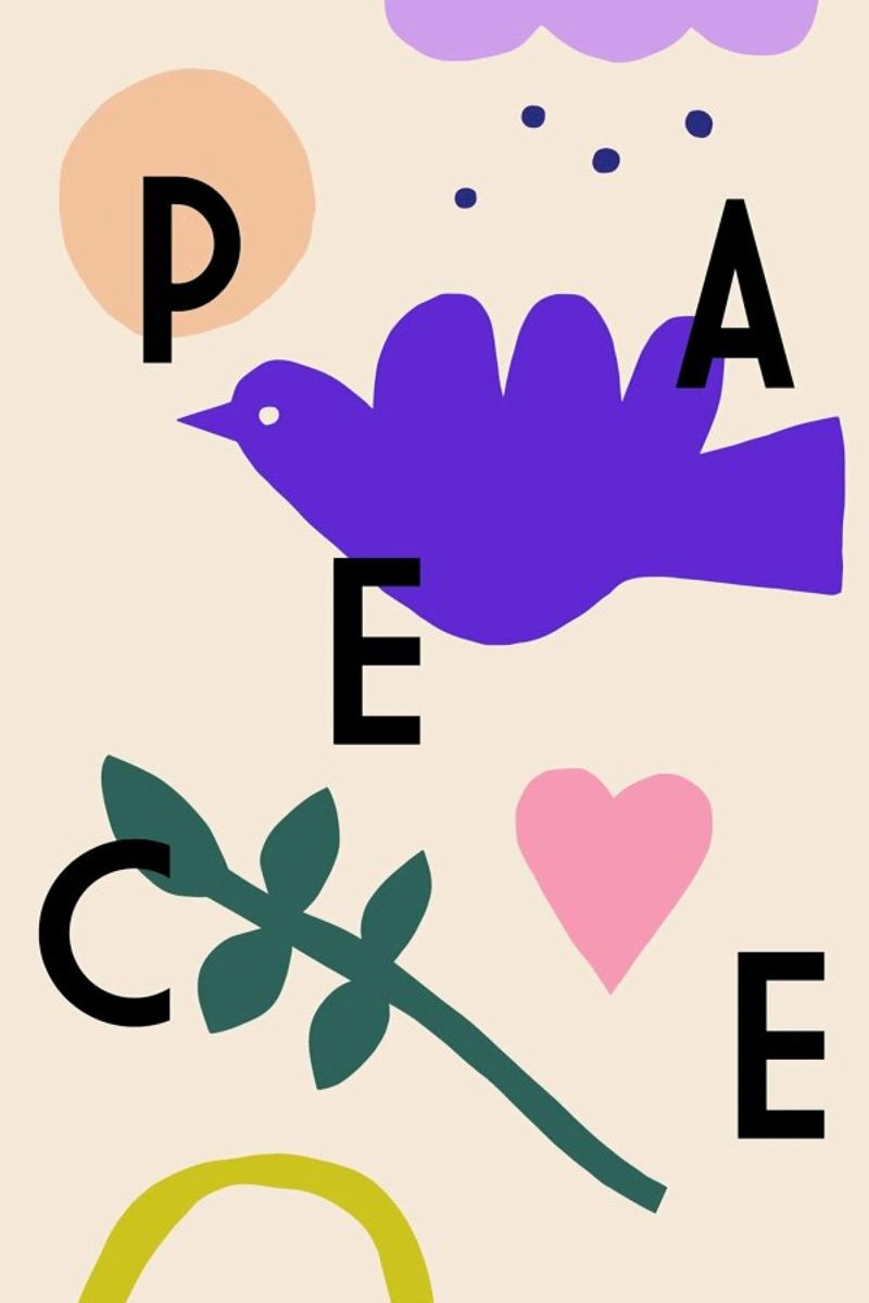 Peace poster de Maren Gross