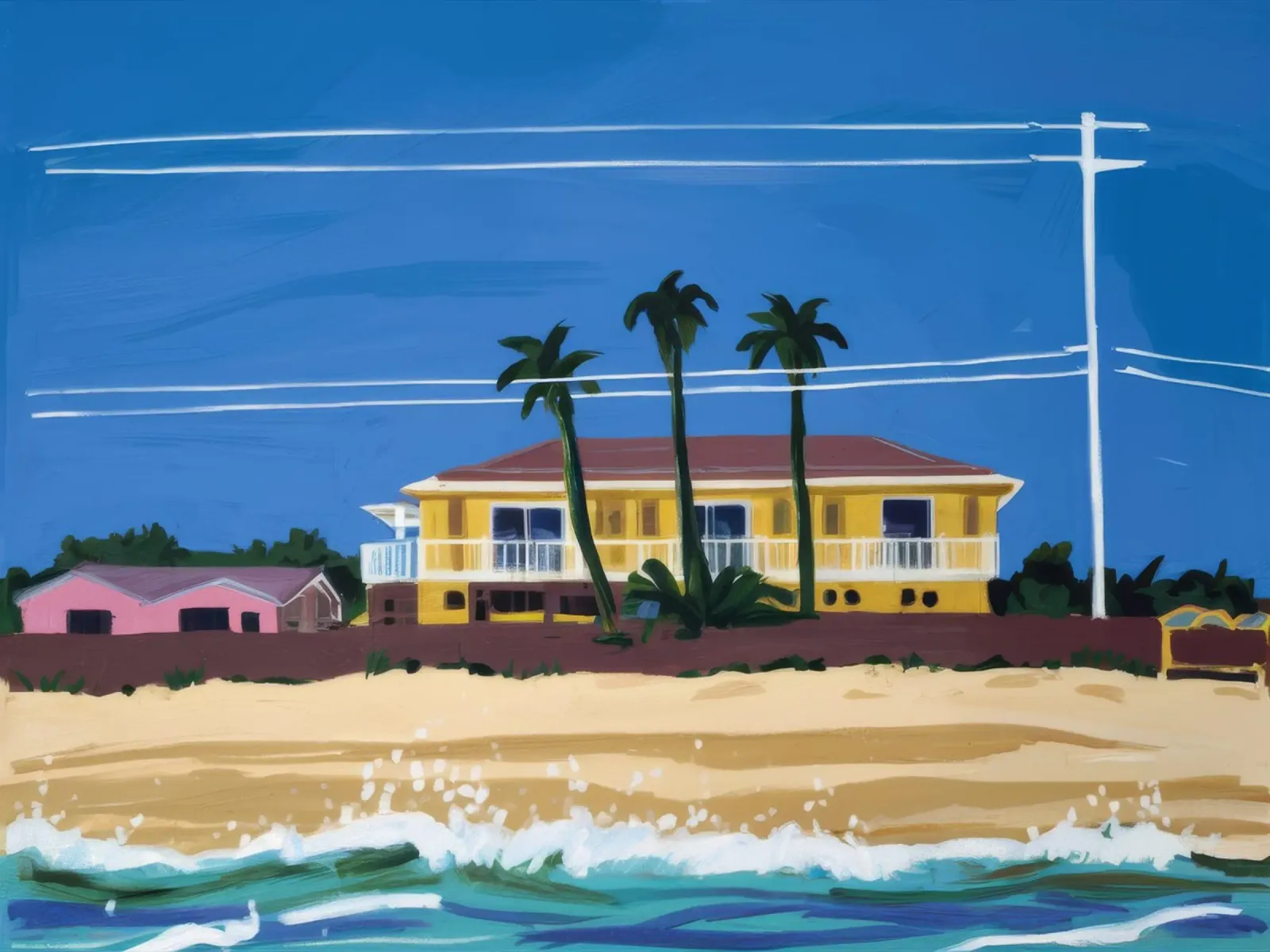 Tarde en la playa hahnemühle de Silk Palette