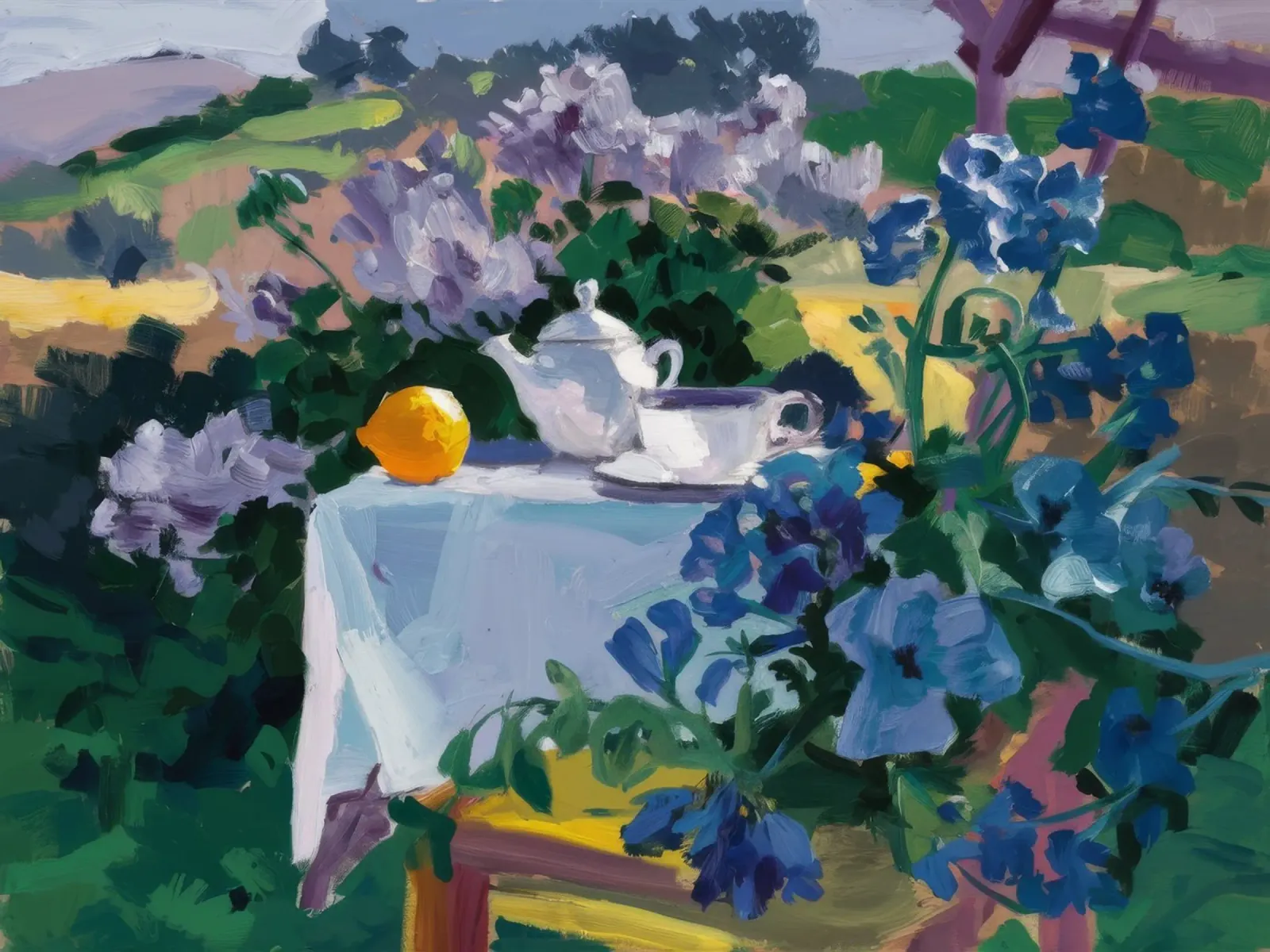 Giardino dell'Iris Serenity carta hahnemühle da Radiance Landscape