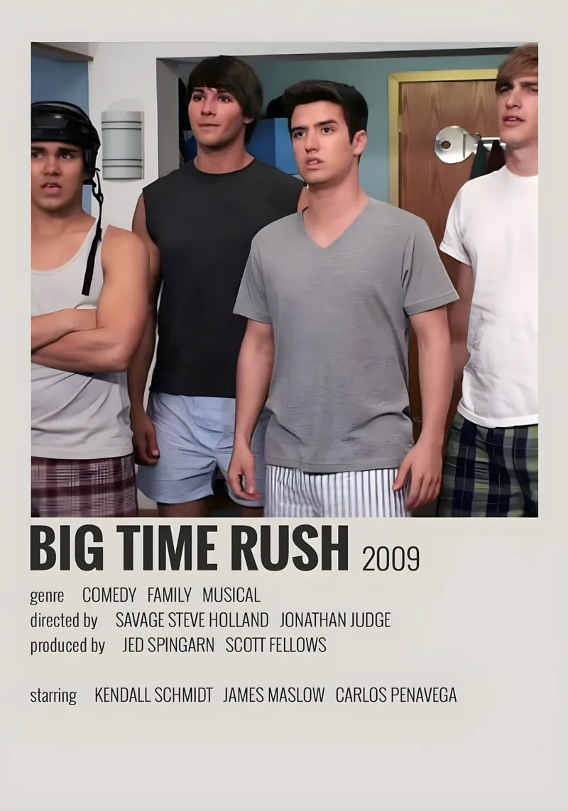 BIG TIME RUSH 2009 pannello forex da MVFminimalist