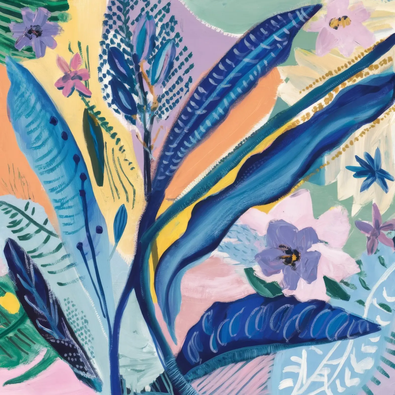 Pastel Jungle Dream poster by Vivid Reverie