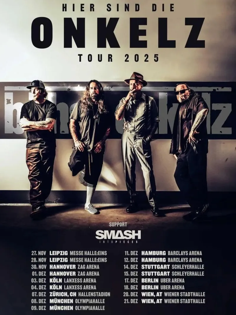 onkelz poster 1 poster with aluminum frame by Band Merch