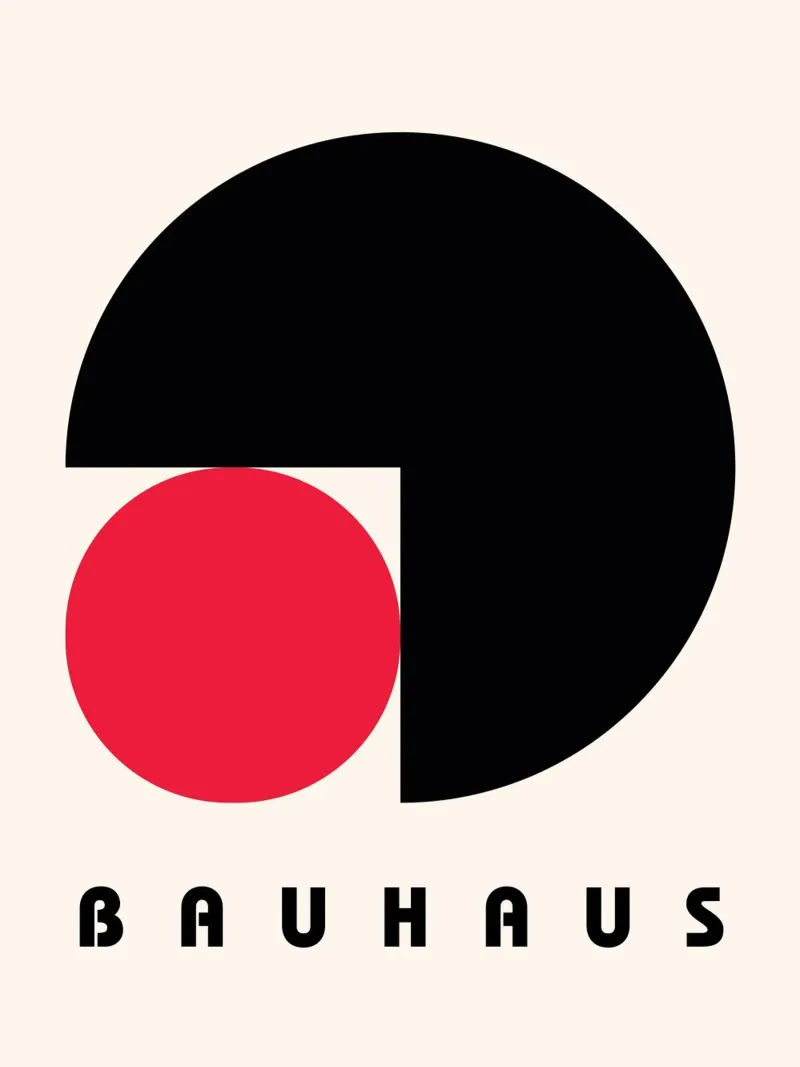 Bauhaus Circles Minimal pellicola backlit da Casa Calm