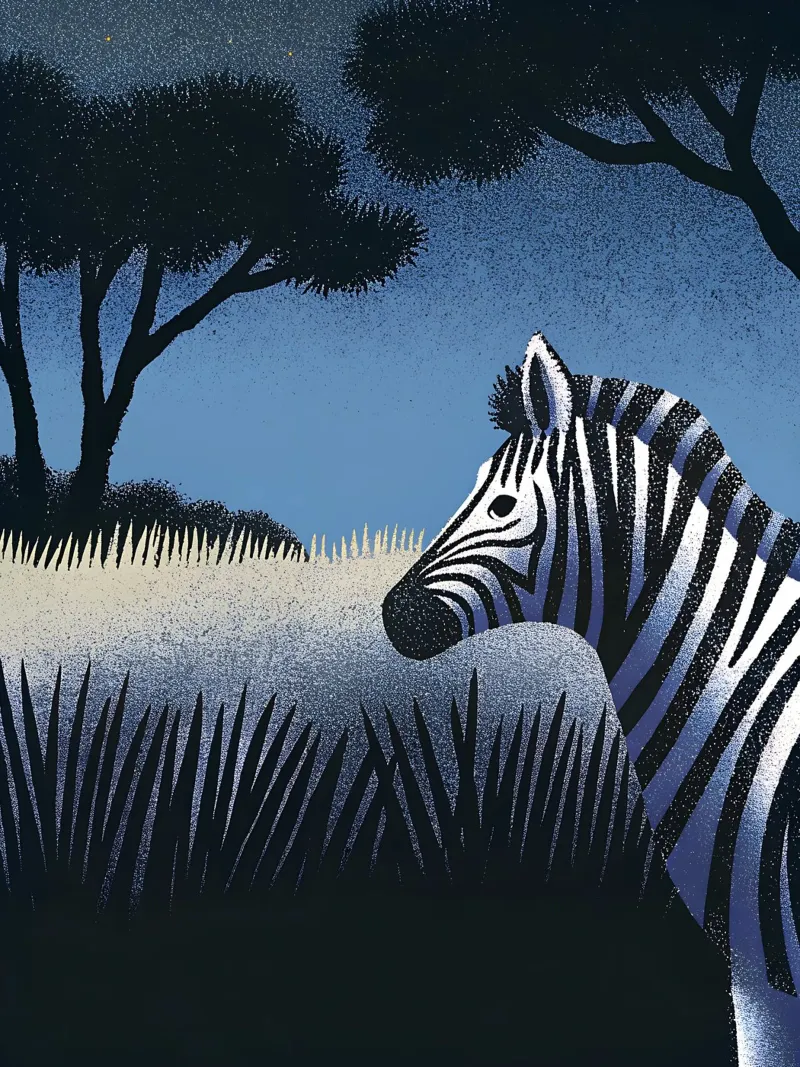 Zebra poster da SOUL SHOP