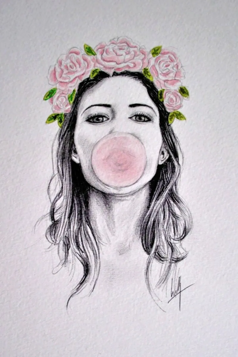 Bubblegum pellicola backlit da Libby Watkins