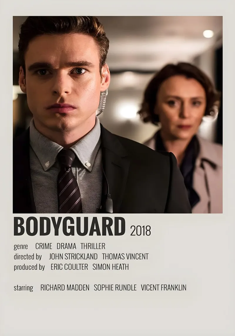 BODYGUARD 2018 pellicola backlit da MVFminimalist
