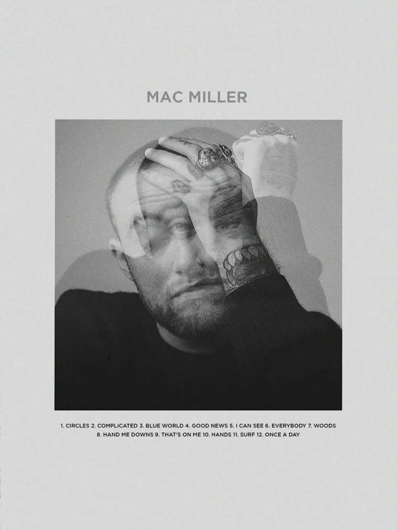 mac miller never forgotten backlit film by bkow
