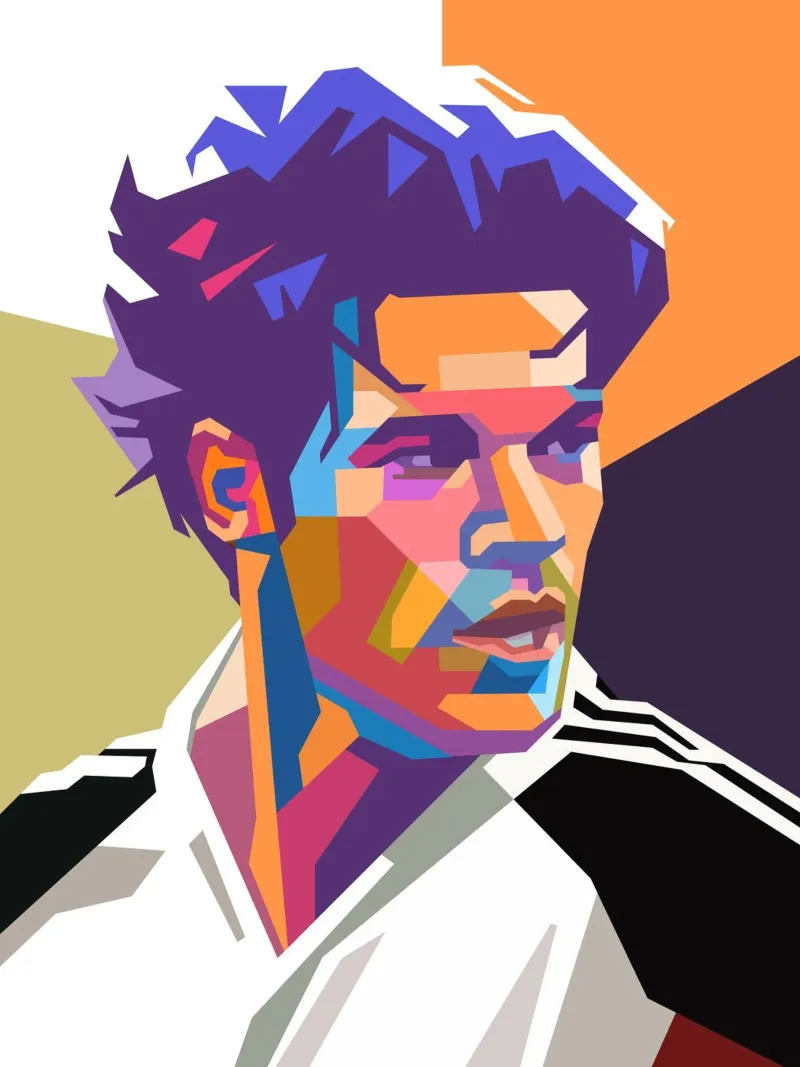 Michael Ballack, leggendario giocatore di calcio carta hahnemühle da Hantamrata