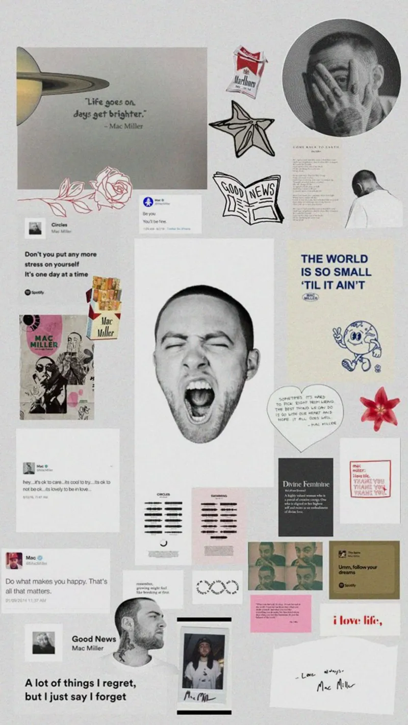 hip hop con bordi morbidi poster con telaio in legno da bkow