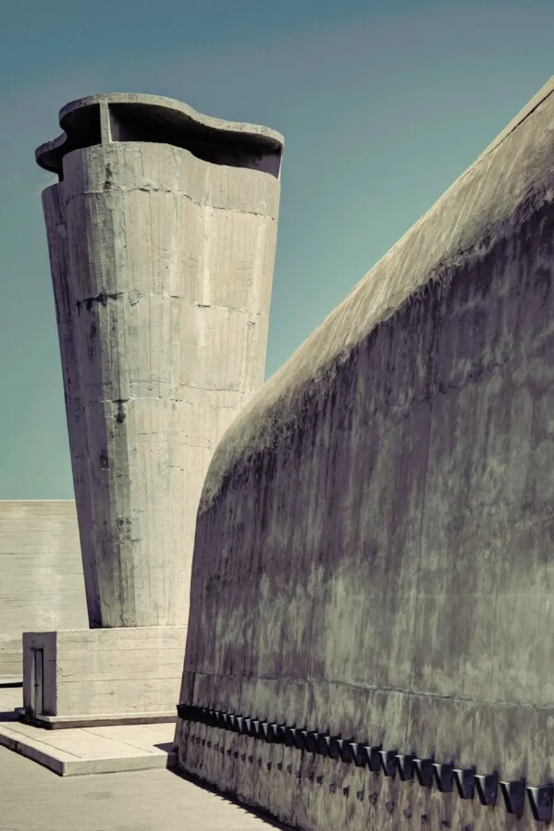 Le Corbusier poster con telaio in legno da Michael Belhadi