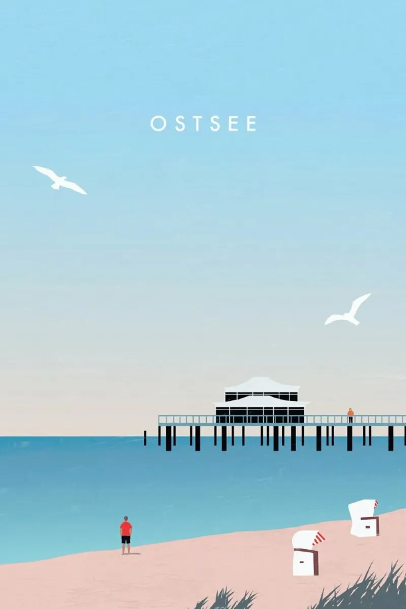 Ostsee carta hahnemühle da Katinka Reinke