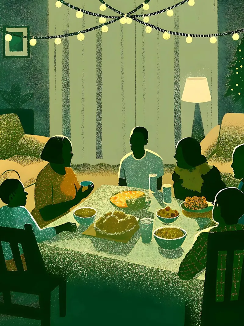Familienmahlzeit Poster von SOUL SHOP