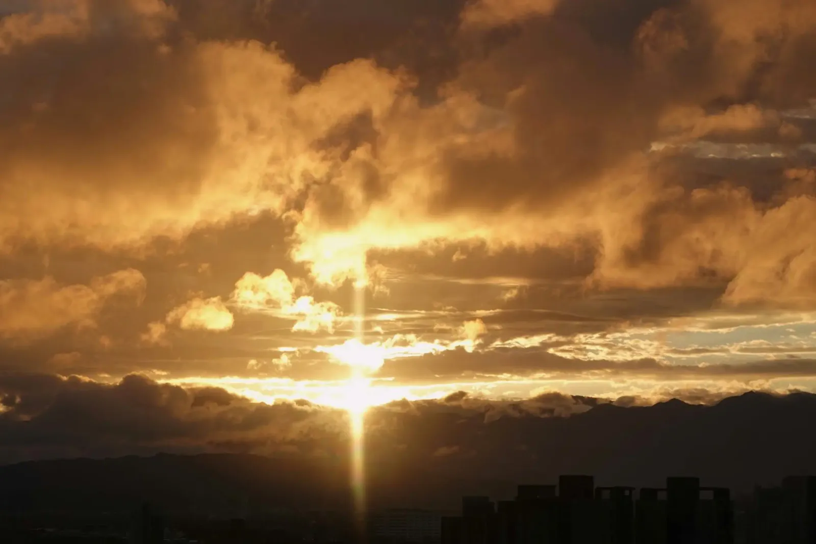 sunset clouds canvas by Earthly Visions