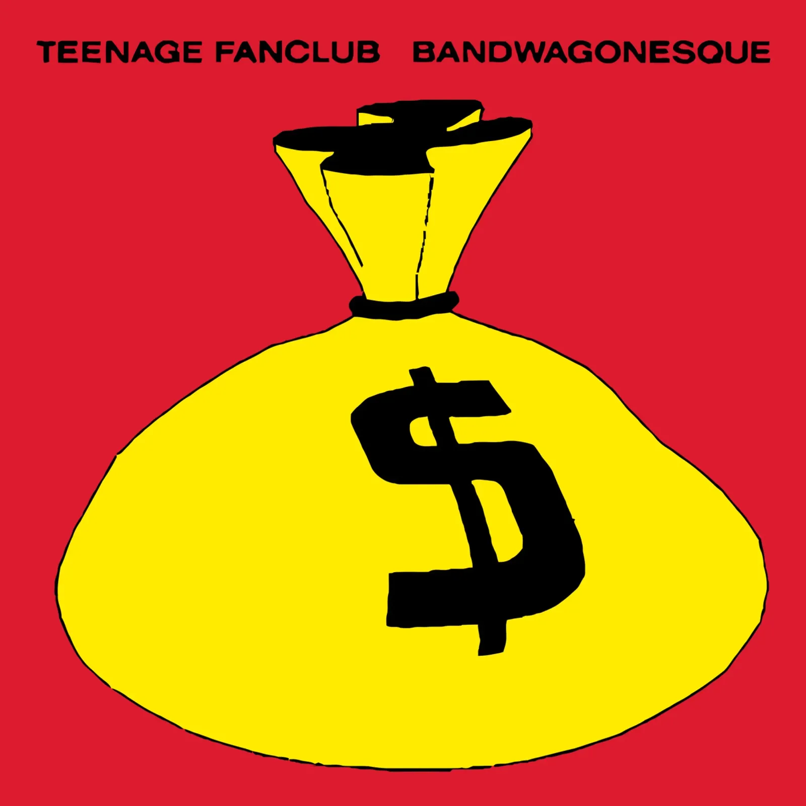 Teenage Fanclub Bandwagonesque poster con telaio in alluminio da aylaholic
