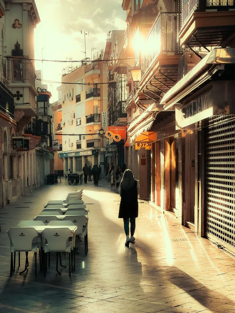 Streets of Ayamonte poster da Thilo Grøsch
