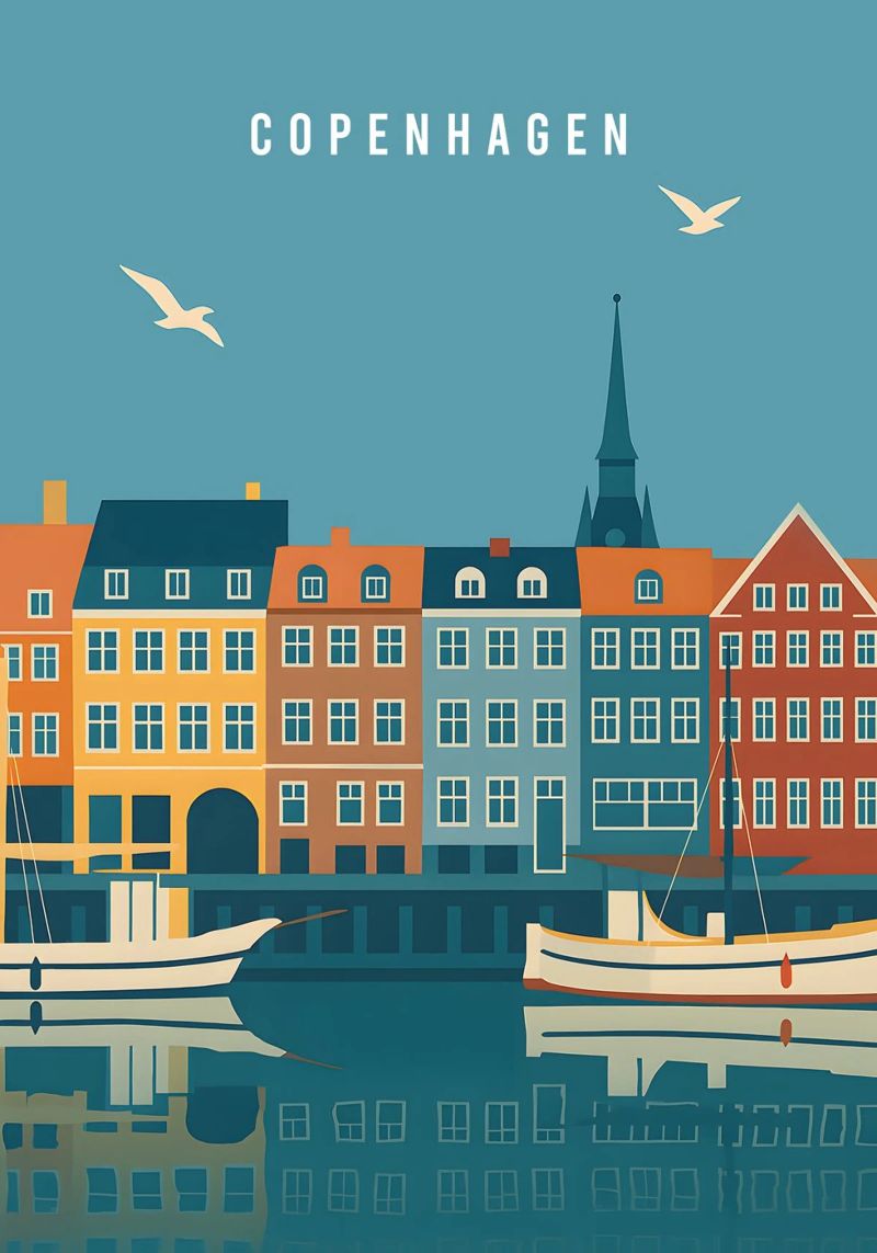 Copenhagen poster by Attaboy Dsgn