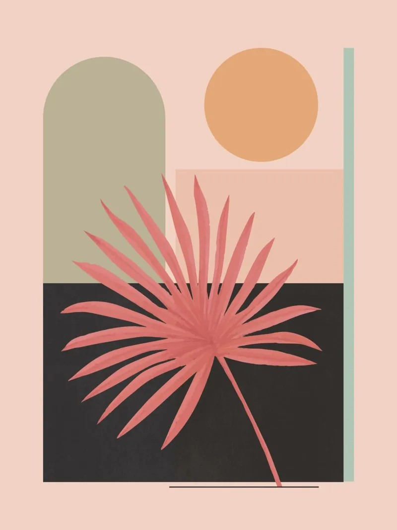 Geometria tropicale carta hahnemühle da Gaite