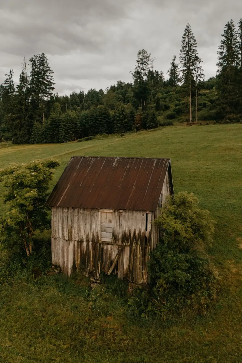 Rustic Shelter alluminio dibond da Lena Stamm