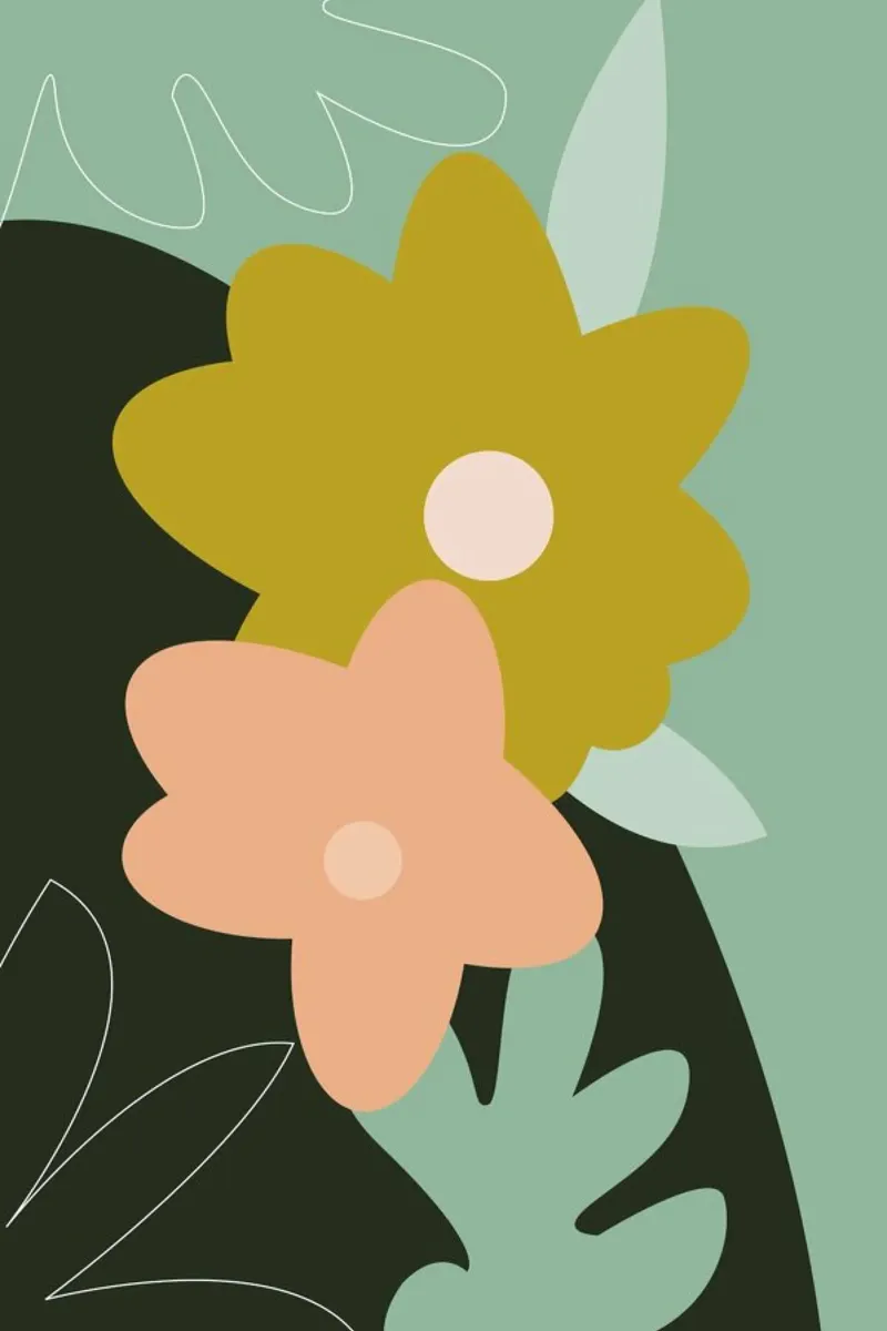Flower Power pellicola backlit da XOXO Arte