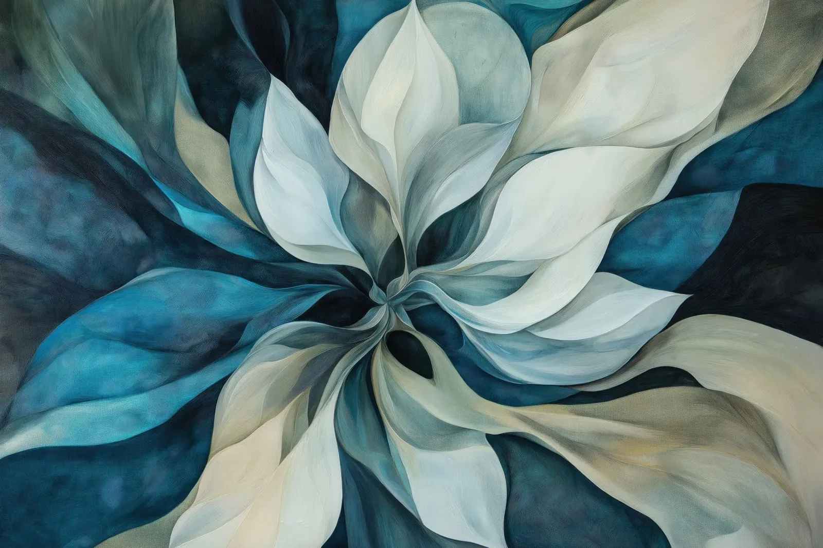 Muurkunst van Imagine canvas met Baklijst van Imagine