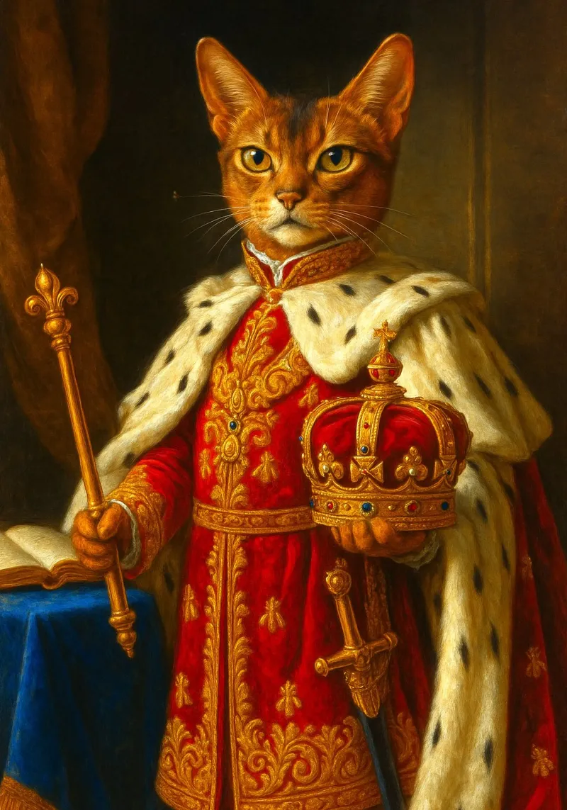 Napoleon Cat pellicola backlit da Fleur de Lys