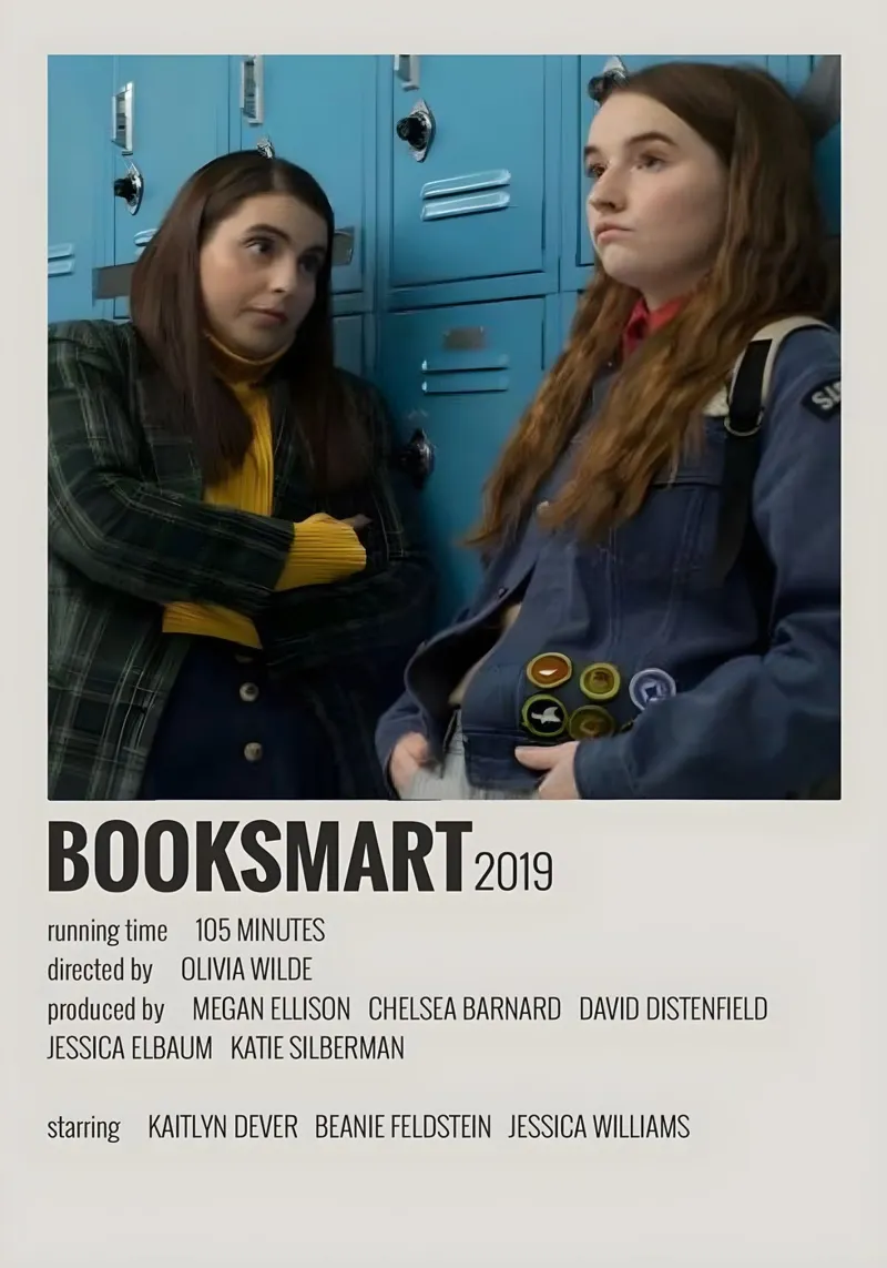 BOOKSMART 2019 pellicola backlit da MVFminimalist