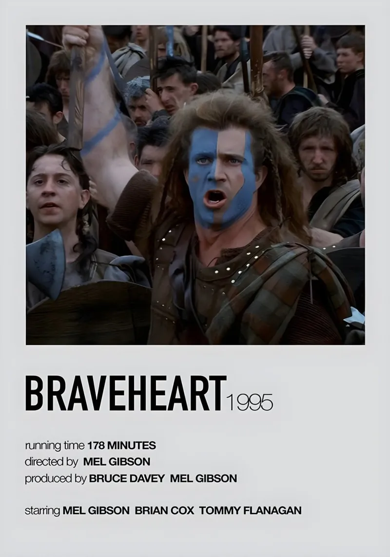BRAVEHEART1995 pellicola backlit da MVFminimalist