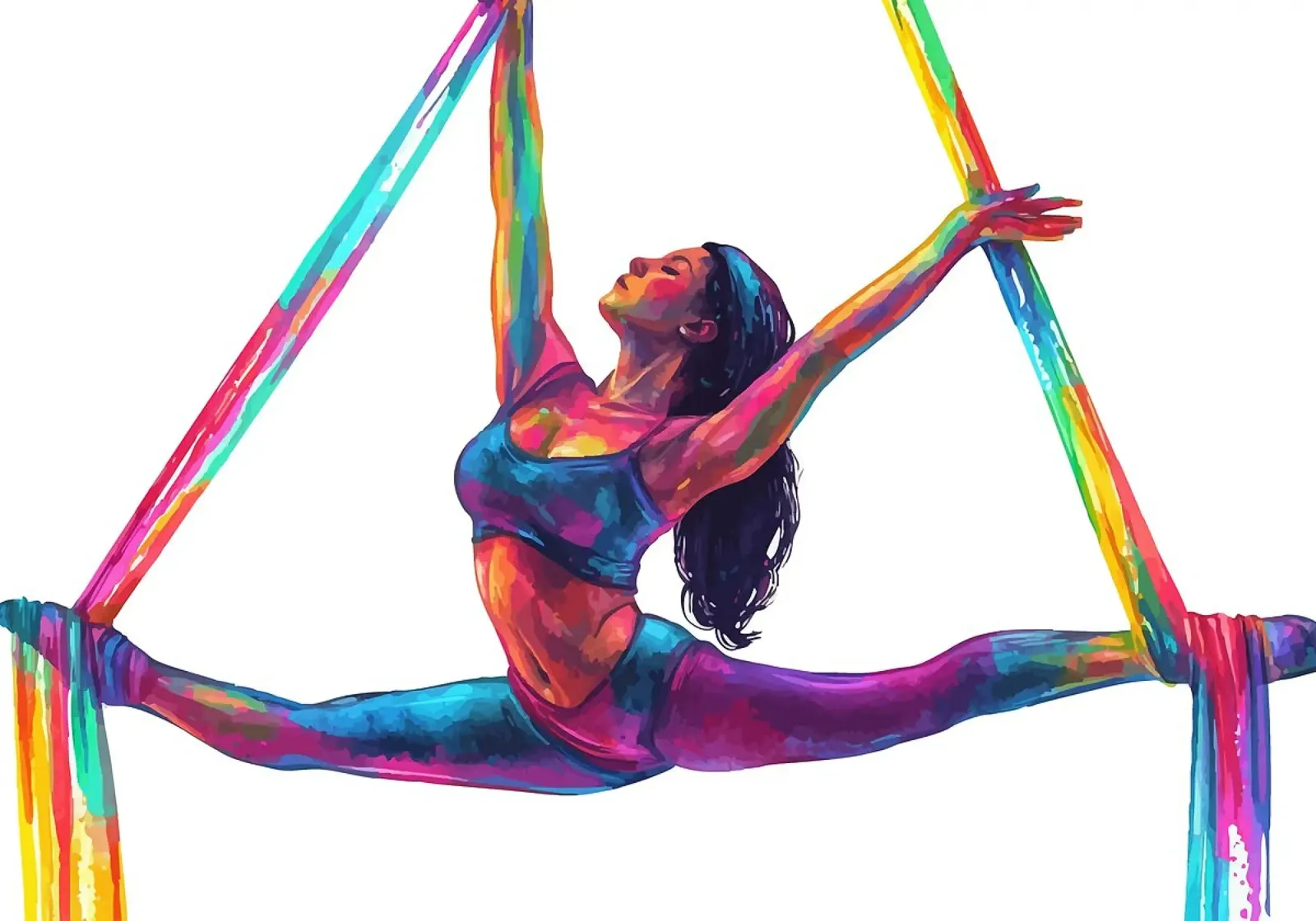 Aerial Silk Performance acrylic glass by YogaShop