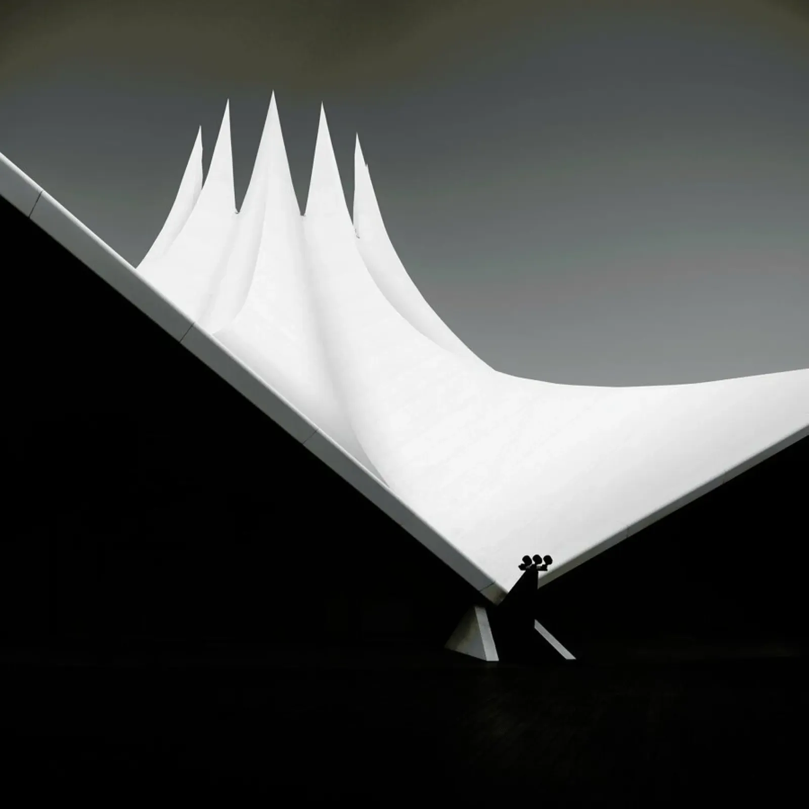 A Black Symphony I | Berlin 2020 pellicola backlit da Håggard Photography | Ronny Behnert