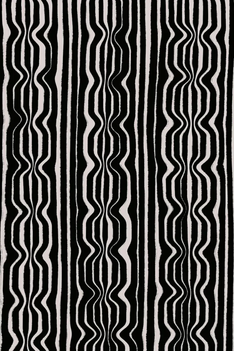 Black and White braided carta hahnemühle da treechild