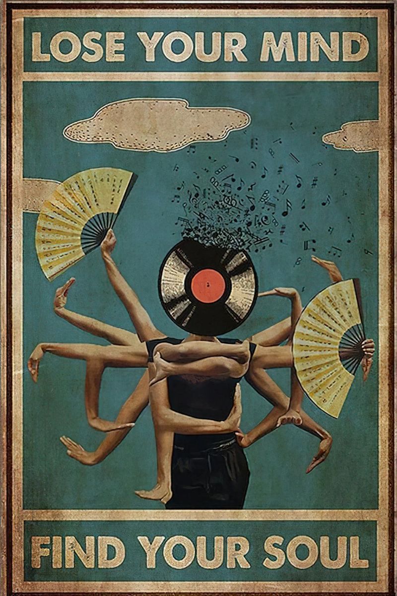 Lose Your Mind Find Your Soul poster by fiona shop