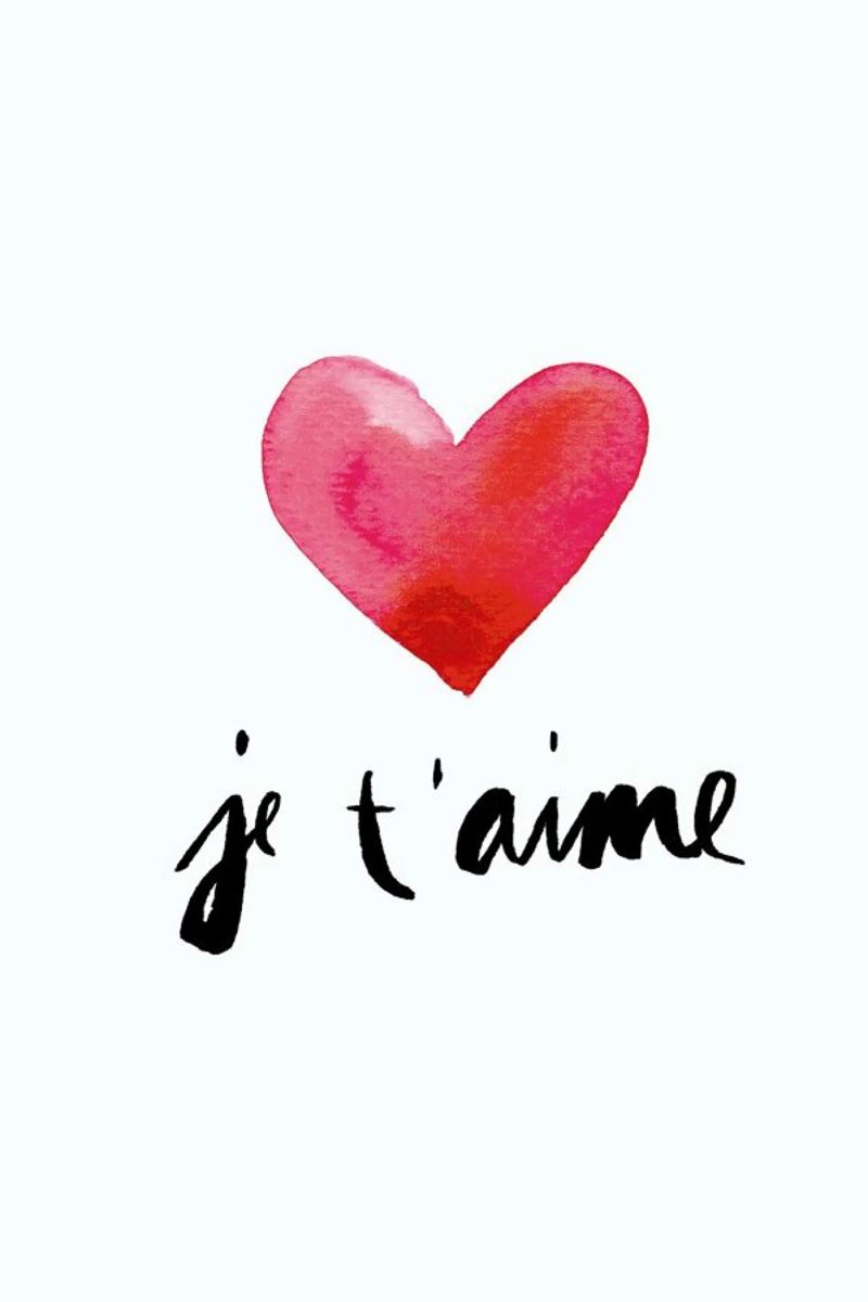Je t'aime poster de Ekaterina Koroleva