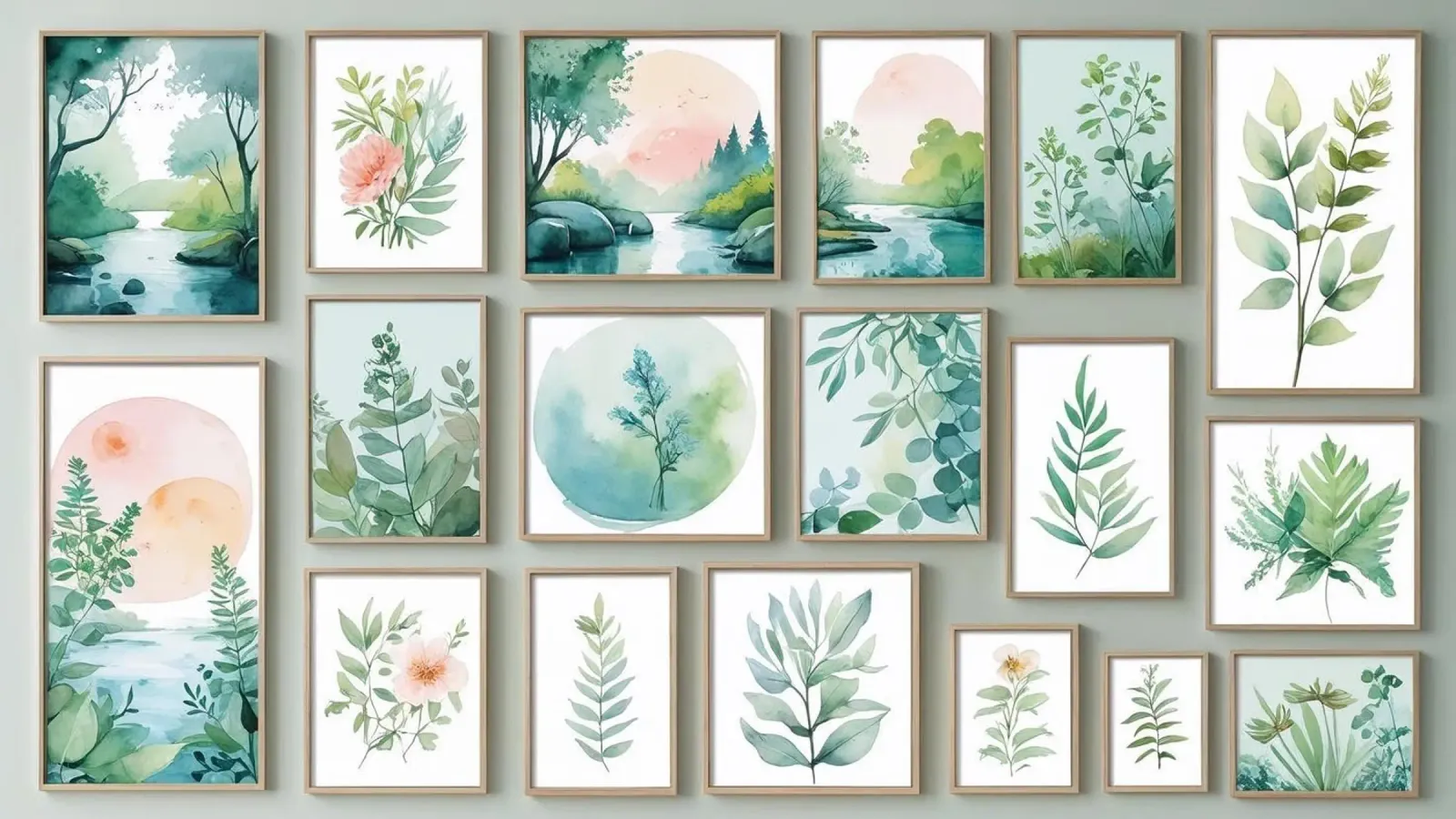 decorazione ad acquerello poster da cofa home