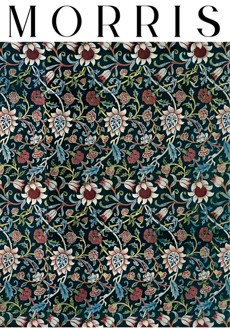 Evenlode di William Morris pellicola backlit da careytowne1